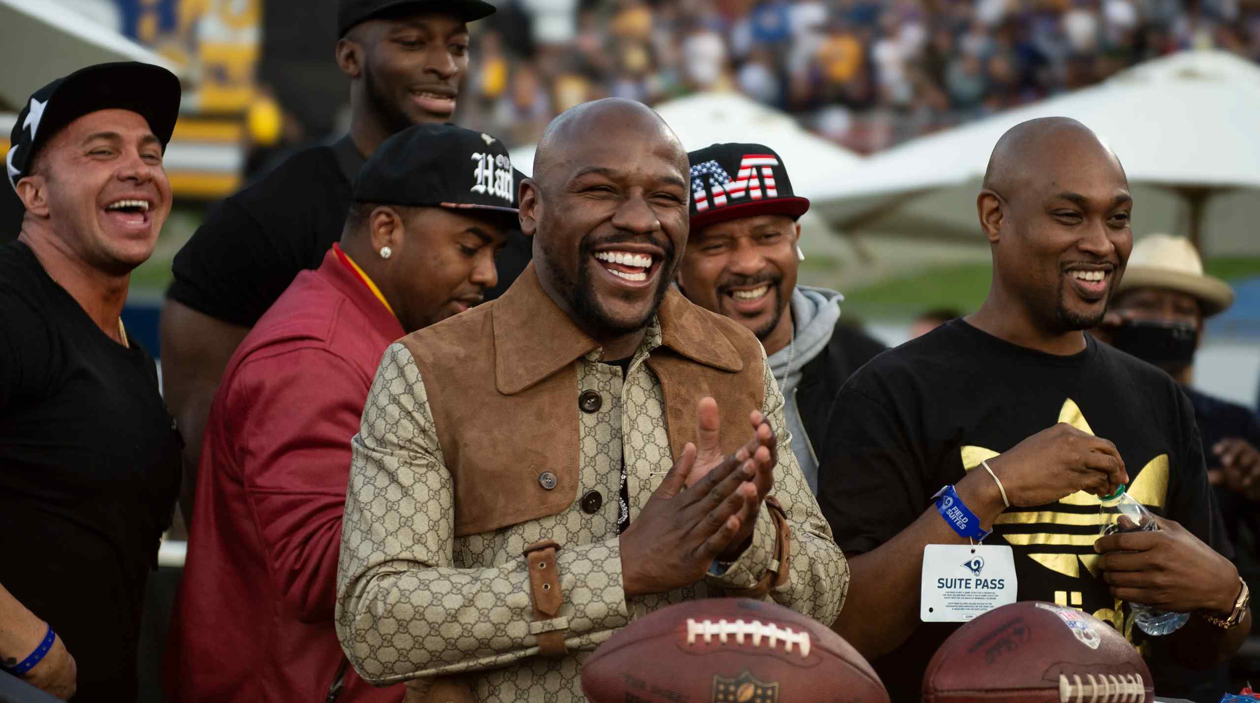 Iconic boxer and gambler Floyd Mayweather.